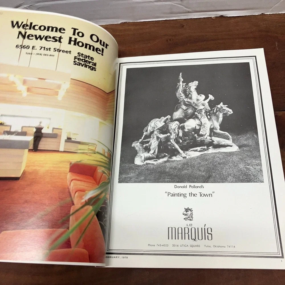 Tulsalite February 1978 Tulsa Talent Show Opera Fashion Tulsa Zoo Magazine